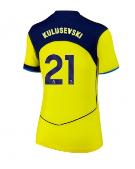Billige Fotballdrakt Tottenham Hotspur Dejan Kulusevski #21 Replika Tredjedrakt Dame 2025-26 Kortermet Billige Fotballdrakt Tottenham Hotspur Dejan Kulusevski #21 Replika Tredjedrakt Dame 2025-26 Kortermet